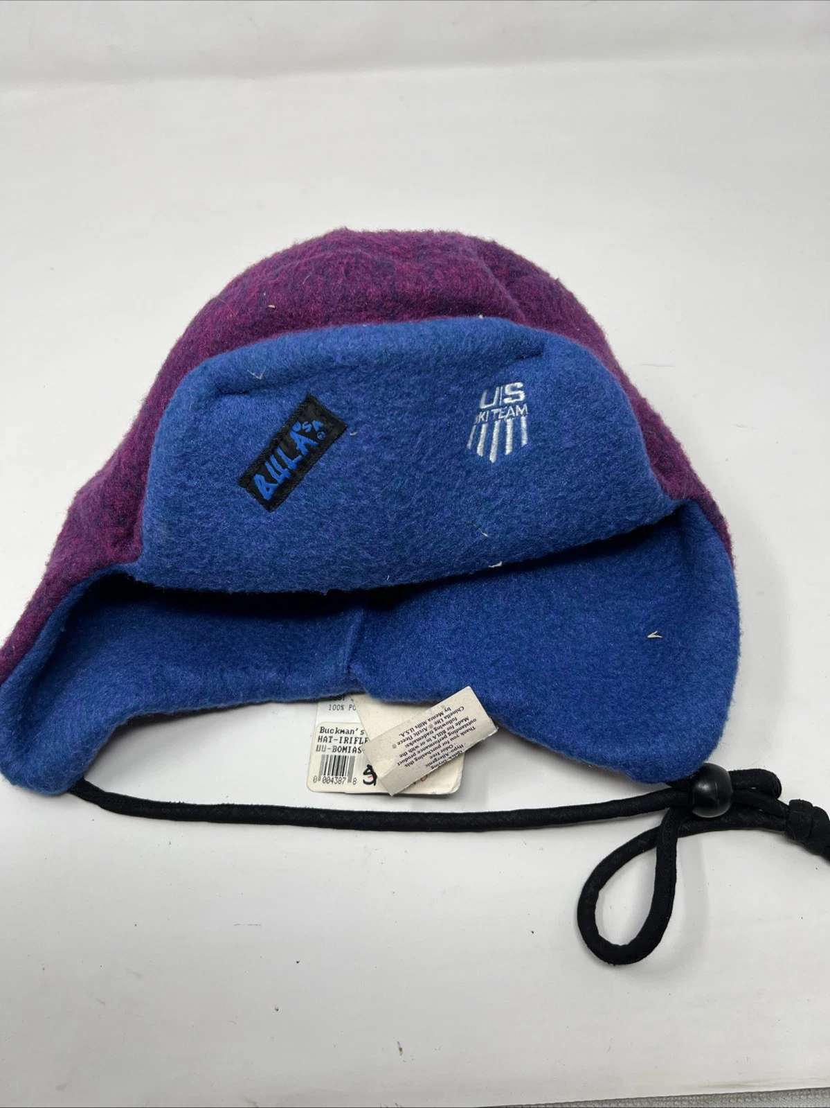 Vintage Bula USA Fleece Bomber Hat Size OSFA. New!! Never Worn! Blue Purple.
Opens in a new window o