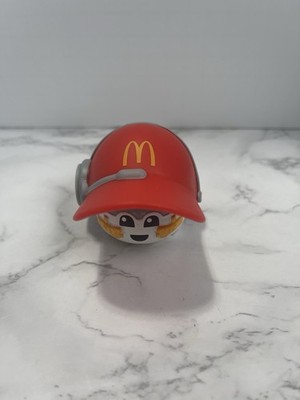 McDonald's Penguins of Madagascar Red Helmet Figure Toy w/ M Logo 2012