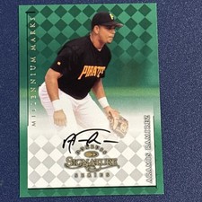 1998 Signature Series Aramis Ramirez Millennium Marks Auto Numbered