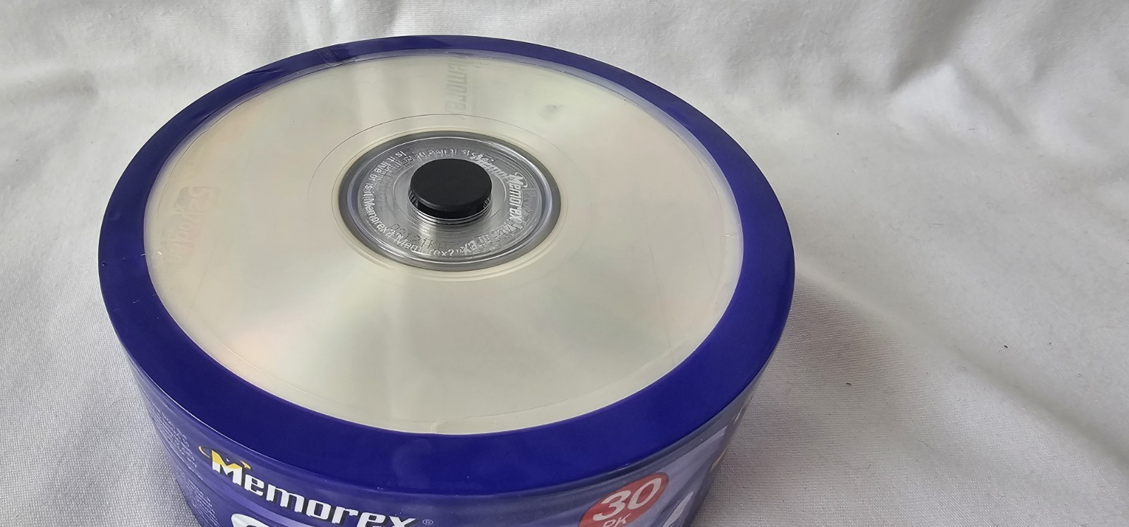 New Sealed Memorex CD-R 30 Pack 700MB, 80 Min 52x Multi Speed Recordable Cds