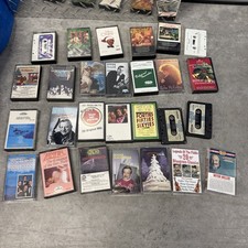 Vintage Cassette Tape Lot Christmas Country Classical Gospel Music 25 Mix