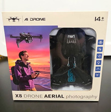 AI DRONE X8 Ready to Fly Drone 4K Obstacle Avoidance Visual Tracking 36min