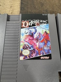 NES Lot of 5 Games: Gauntlet, Defender Crown, Ice Hockey, Top Player Tennis ....