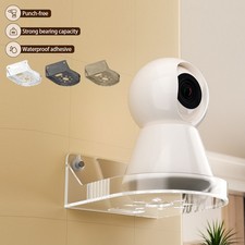 Wall Mount Floating Stand Shelf For Security Camera Mini Speaker Self Adhesive