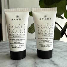  2x  Avant Pink Orchid Restoring Overnight Serum 1.01 oz 30ml SEALED