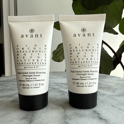 [2x ] Avant Pink Orchid Restoring Overnight Serum 1.01 oz 30ml SEALED
