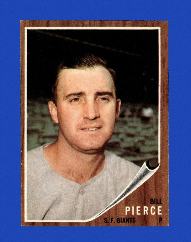 1962 Topps Set-Break #260 Billy Pierce NR-MINT *GMCARDS*