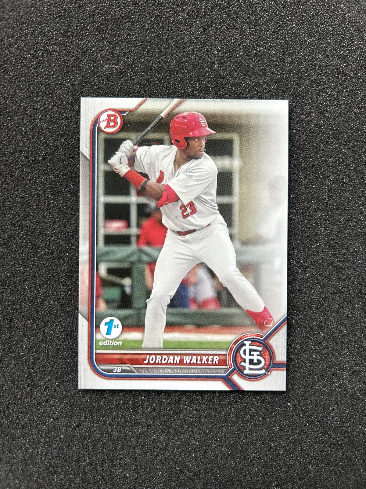 2022 Bowman 1st Edition Jordan Walker #BPPF-20 Rookie St. Louis Cardinals