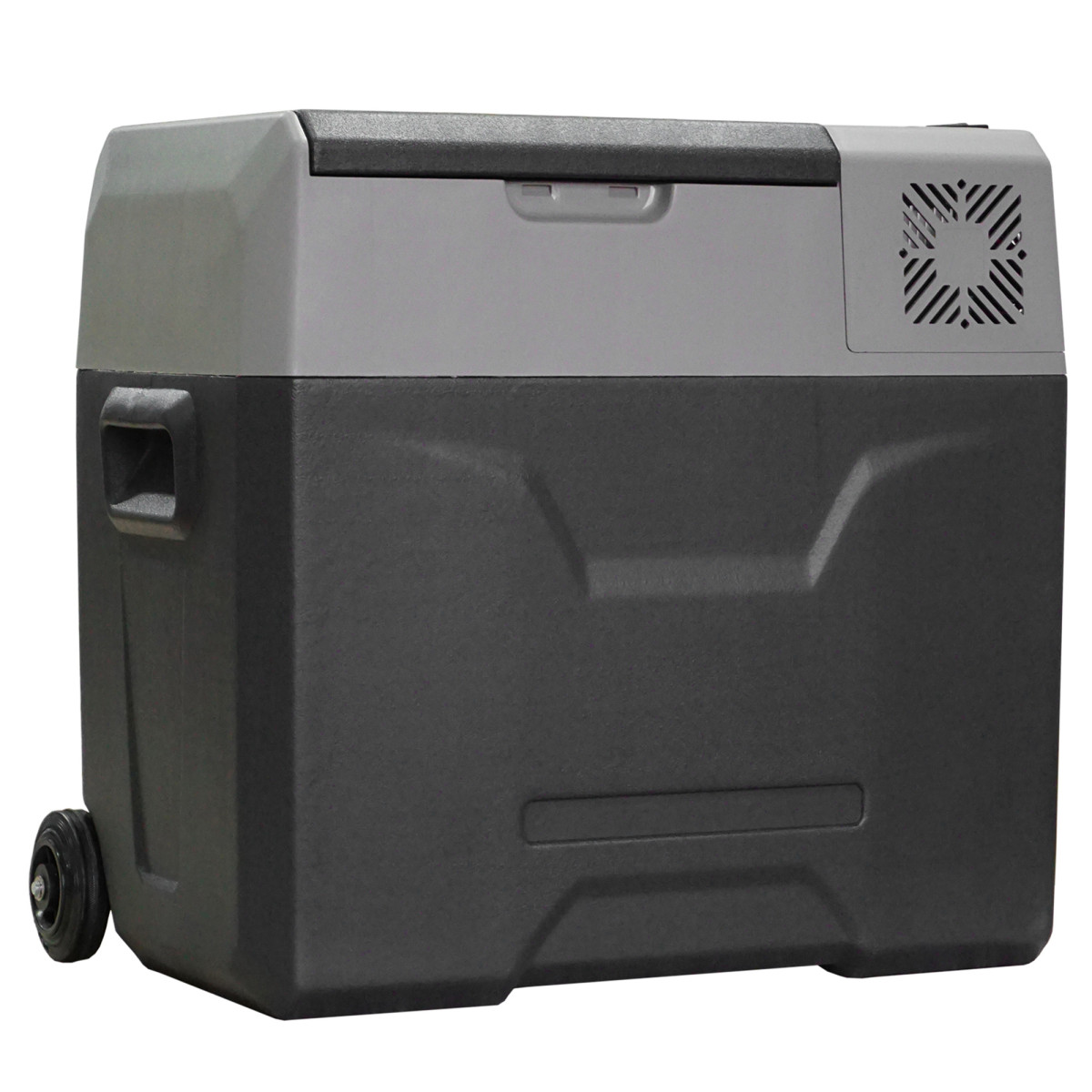 Bobobiy Grey Car Refrigerator, Portable 12/24V 50 Litre Compressor Fridge Freezer, Electric Cooler Box For Camping, Travel, Picnic, Down To -20℃ - Image 2
