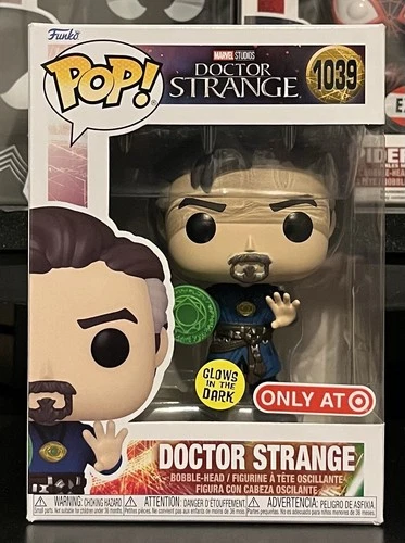FUNKO POP! MARVEL: #1039 DOCTOR STRANGE GITD TARGET EXCLUSIVE • VAULTED