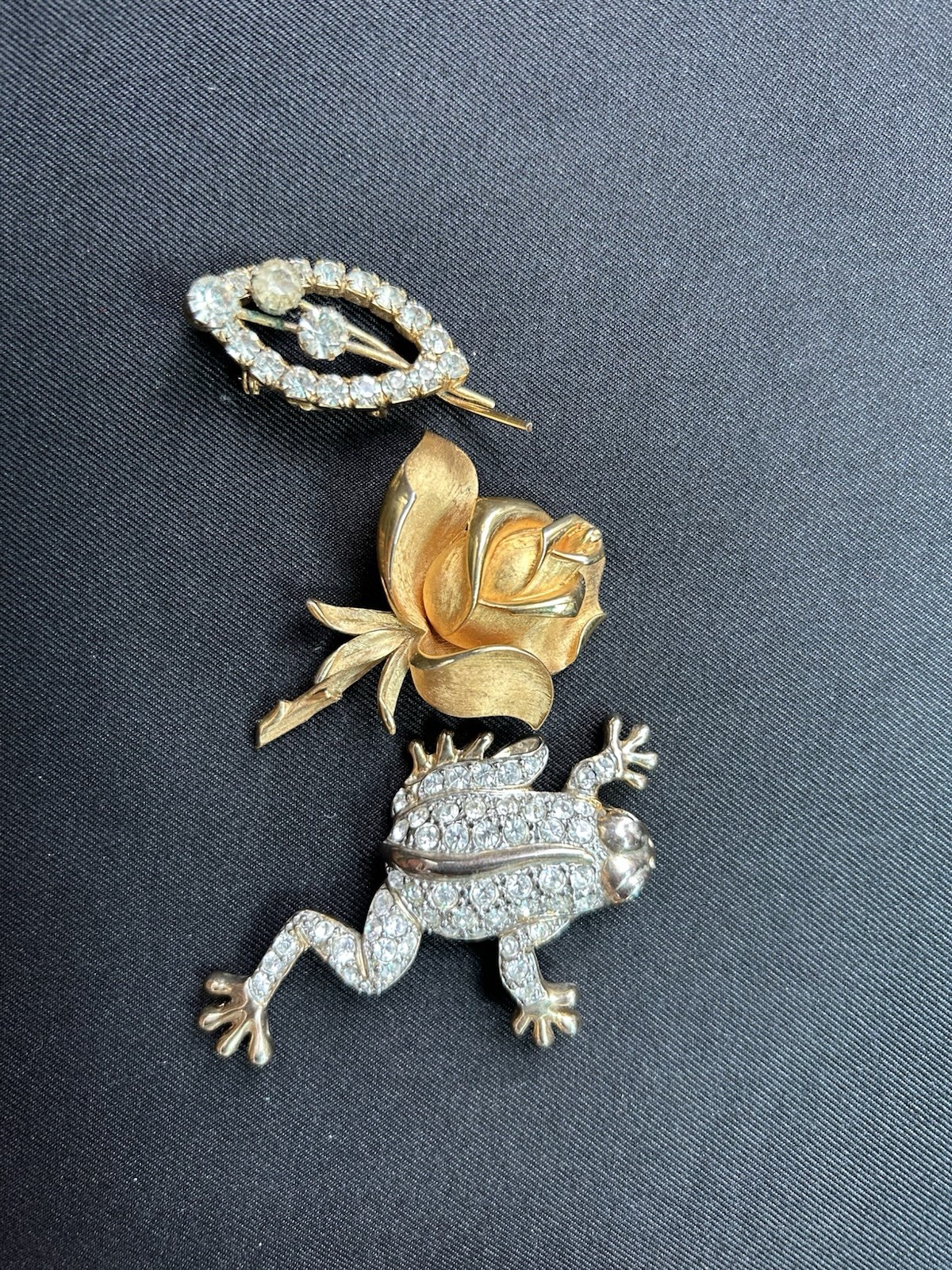 brooch lot vintage