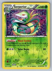 Serperior RC3/RC25 Legendary Treasures: Radiant Collection Holo Uncommon