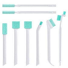 Small Cleaning Brush Tight Spaces, 8pcs Crevice Cleaning Brushes Tool for Hou...