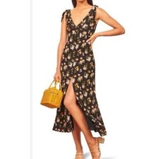 Reformation Harper Midi Dress in Sylvie Floral Size 6 Luxury NEW With Tags