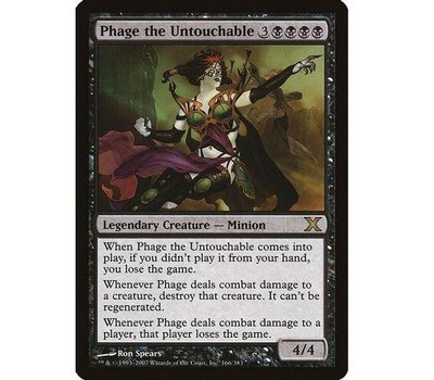 Phage the Untouchable MTG 10th Edition NM