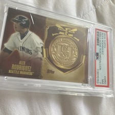 2015 Topps - First Home Run Medallions Alex Rodriguez #FHRM-ARO