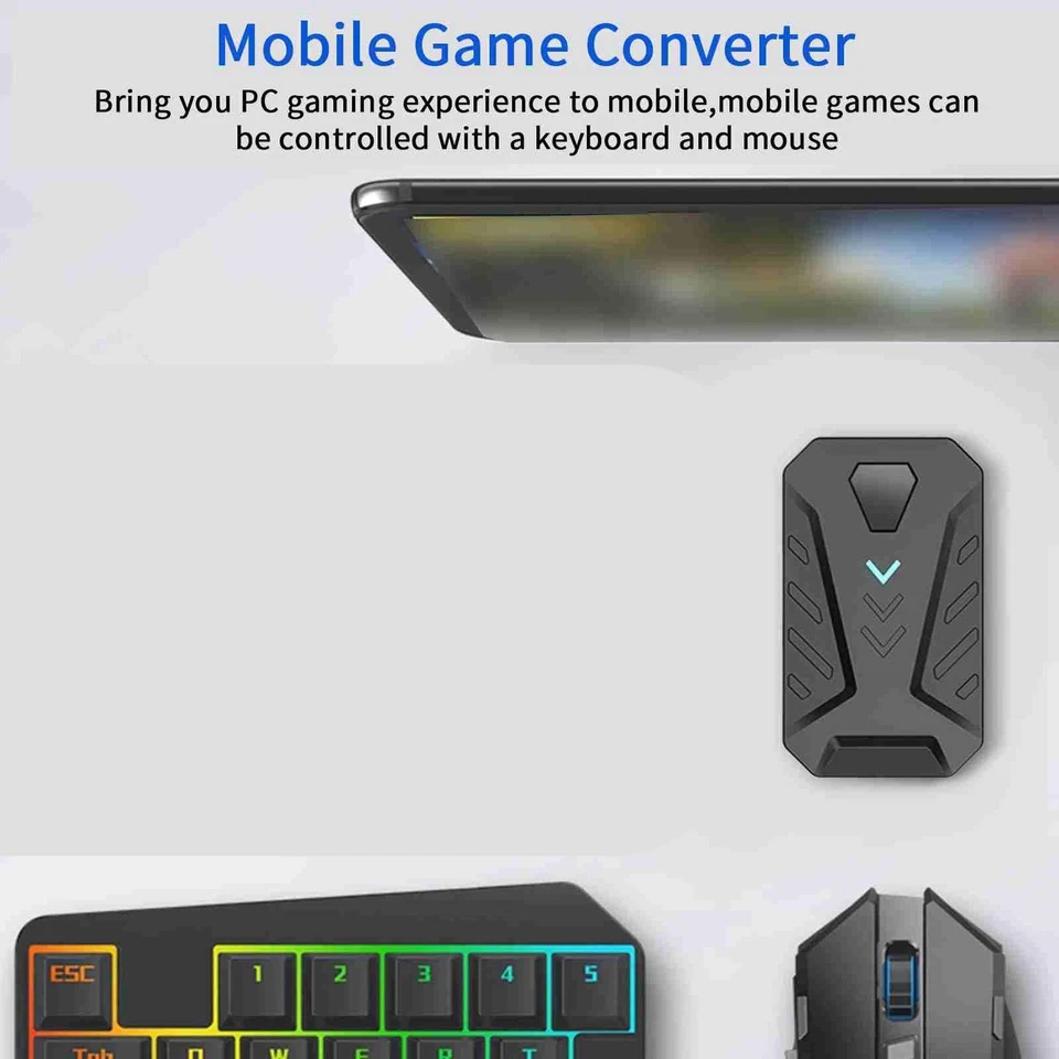 Gaming Keyboard Converter, Bluetooth Keyboard Converter MultiAngle Adjustable... - Image 3 of 4
