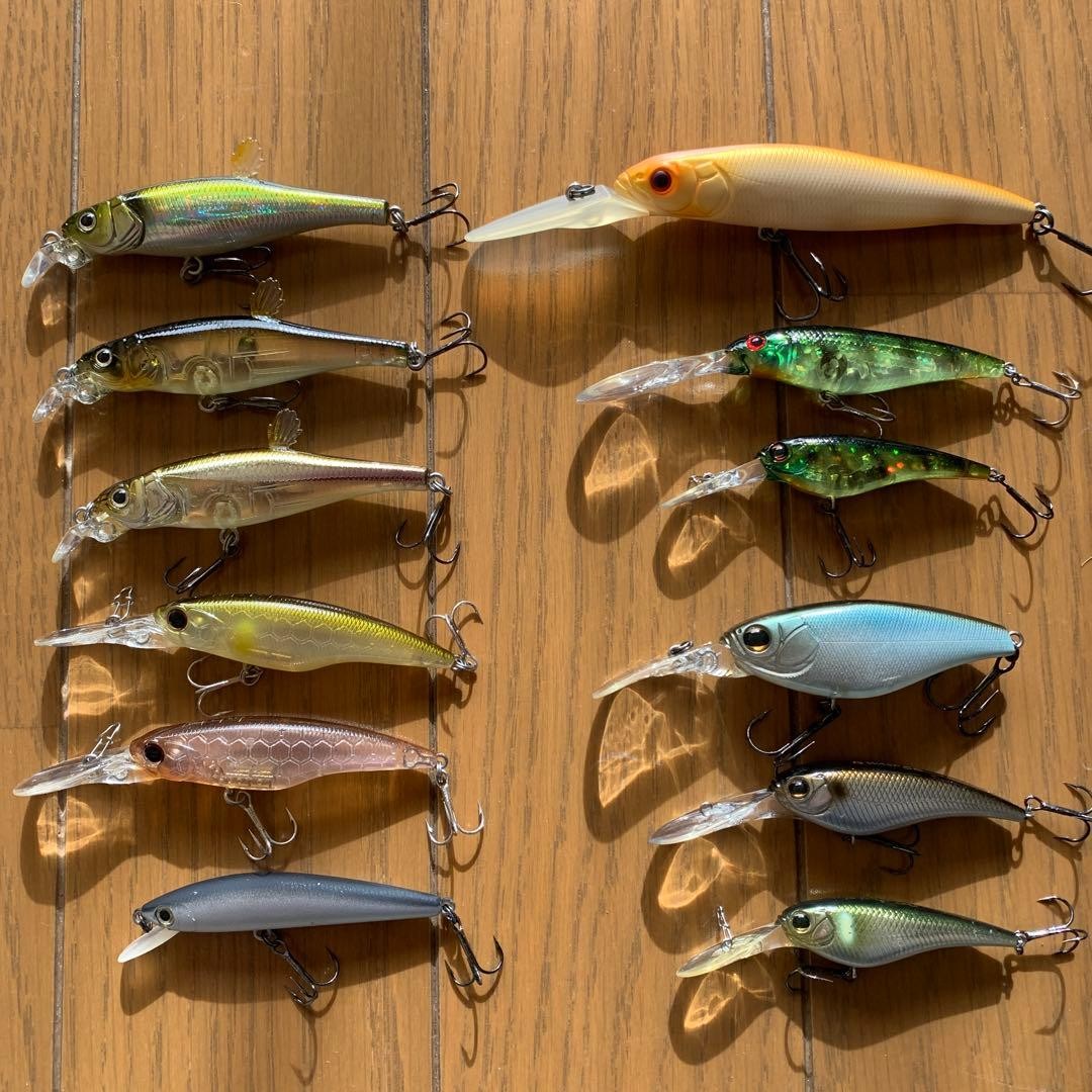 Price reduction, bass fishing retirement, 90 hard lures set (opened), Megabass, - Image 3