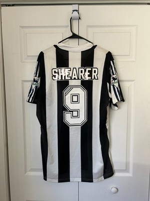 Adidas Newcastle United 1995-1997 Shearer #9 Home Jersey Men's