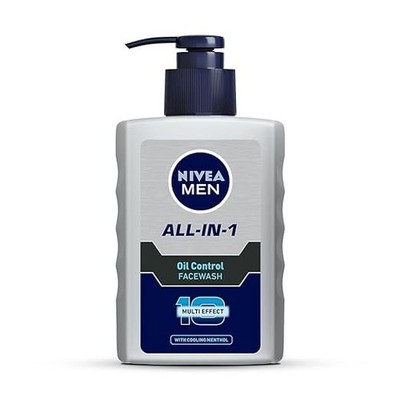 NIVEA MEN All in 1 Oil Control Face Wash | Prevents Acne - 150ml