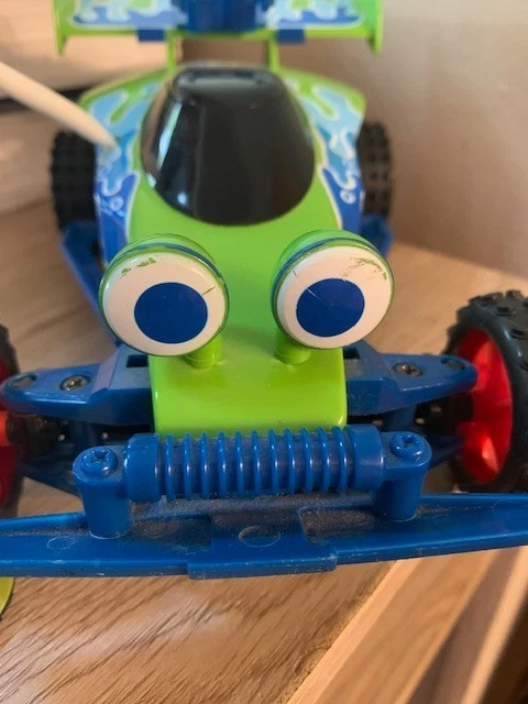 VINTAGE 1999 TYCO TOY STORY 2 RC RACER REMOTE CONTROL 27MHZ TESTED WORKS RARE - Image 2 of 4