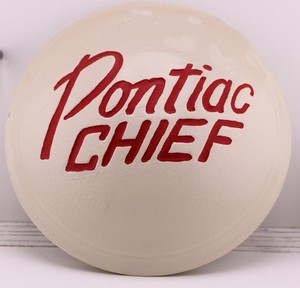 1950's Pontiac Star Chief Dog Dish Hubcap-Aluminum