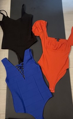 LOVE REPUBLIC, Dance&Marvel, FOREVER 21 Women's Bodysuits 3 Pack Size S
