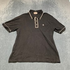 Original Penguin By Munsingwear Heritage Slim Fit Polo Shirt Mens 2XL Black