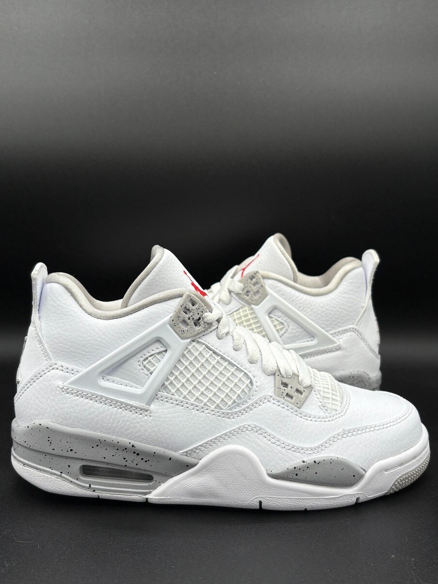 Size 5 - Jordan 4 Retro Mid White Oreo for sale online | eBay