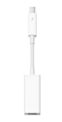 Apple Thunderbolt 2 Male to FireWire 800 9-Pin Female Adapter White MD464LL/A