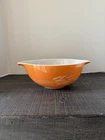 Vintage PYREX Mixing Bowl Autumn Harvest Wheat Orange 443 2.5L