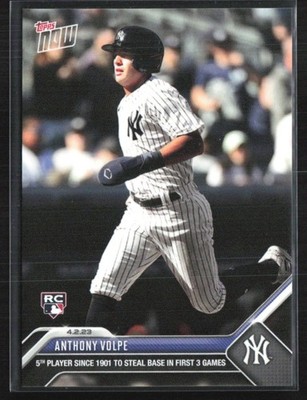 Anthony Volpe 2023 Topps Now RC PR4237 G #31 New York Yankees
