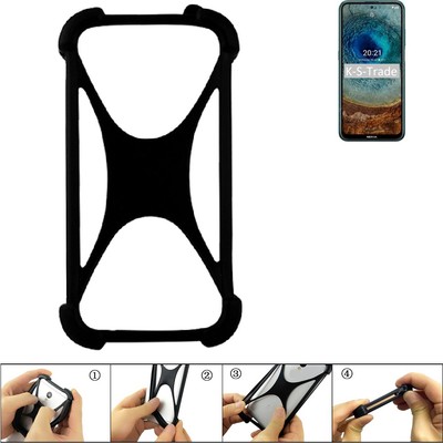 Bumper für Nokia X10 Silikon Hülle Softcase Stoßschutz Kantenschutz Schutz H?