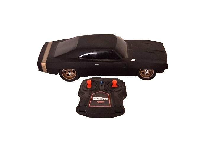 Fast & Furious Black 1970 Dodge Charger Remote Control Car