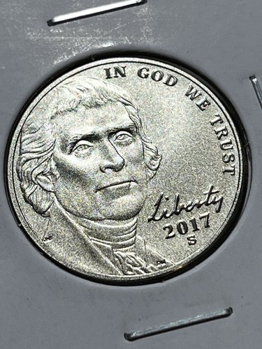 2017-S Enhanced Uncirculated (Specimen Strike) New Jefferson Nickel- Ships Free! - Picture 3 of 4