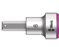"Socket: Hex Key-Bit; Hex Plus; HEX 8Mm; 1/2\"; Zykl - WERA.05003824001 | EU Stock"