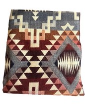 Alpaca Blanket - Cozy Colorful Native Pattern Throw - Made in Ecuador - 202614