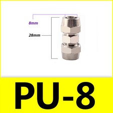 COMPRESSION COUPLING FITTINGS PLUMBING STAINLESS STEEL PIPE 4mm - 16mm SMC