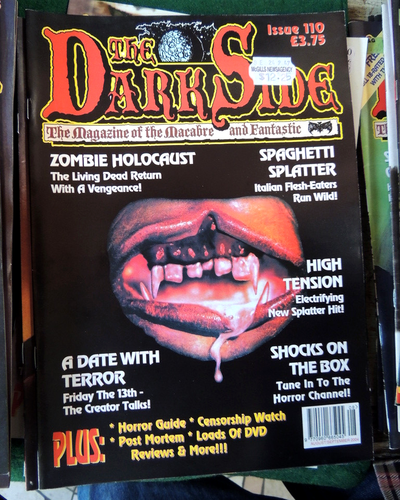Stack of 35 'The DarkSide' UK horror, gore film mags for splatter freaks ... - Picture 9 of 16