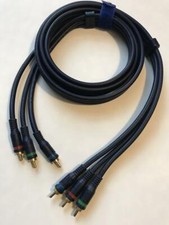 6ft Premium 3 RCA Composite Audio Video Cable RED GREEN BLUE Male -DVD VCR AV