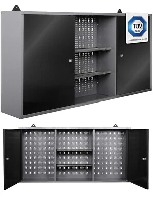 Ondis24 Werkstatt Werkzeug Hängeschrank Metall abschließbar 120cm Kurt TÜV