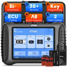 2025 XTOOL X100PAD3 V2.0 Auto IMMO Key Programming All System Diagnostic Scanner