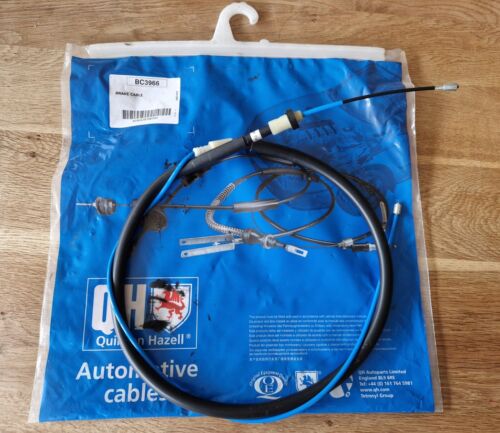 Handbrake Cable fits PEUGEOT 207 1.4D Rear 2006 on QH BC3966 - Picture 1 of 2