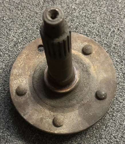 Corvette 1963-65 con frenos de tambor eje trasero original husillo-usado-sucio necesita perno - Imagen 1 de 3