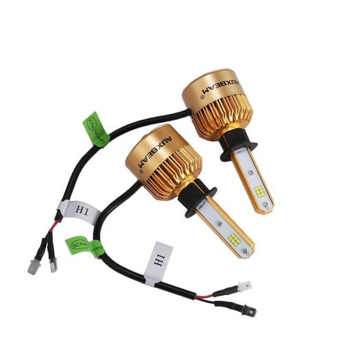 AUXBEAM H1 LED Headlight Hi/Low Beam Bulb 6500K 10000LM Bright White Free Return - Picture 11 of 12