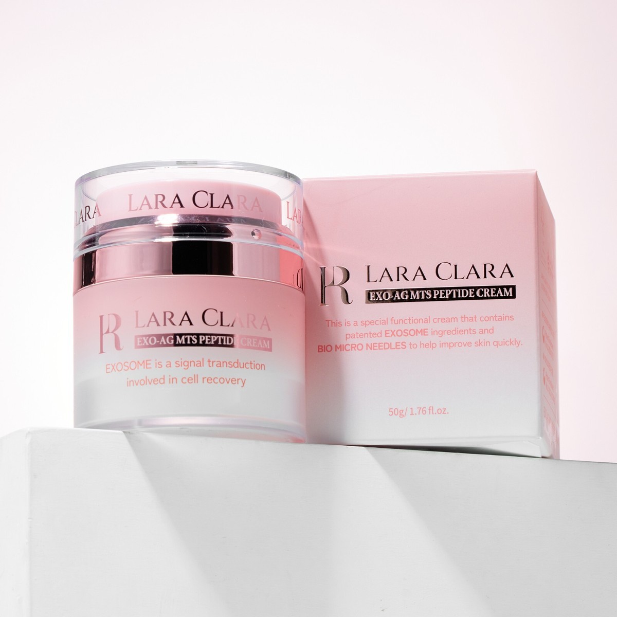 LARA CLARA - Exo AG MTS Peptide Cream | K-Beauty | MTS Cream | MTS