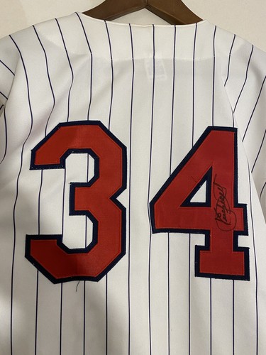MITCHELL & NESS Kirby Puckett With Signature Minnesota Twins 1991 Jersey 40 - Picture 8 of 11
