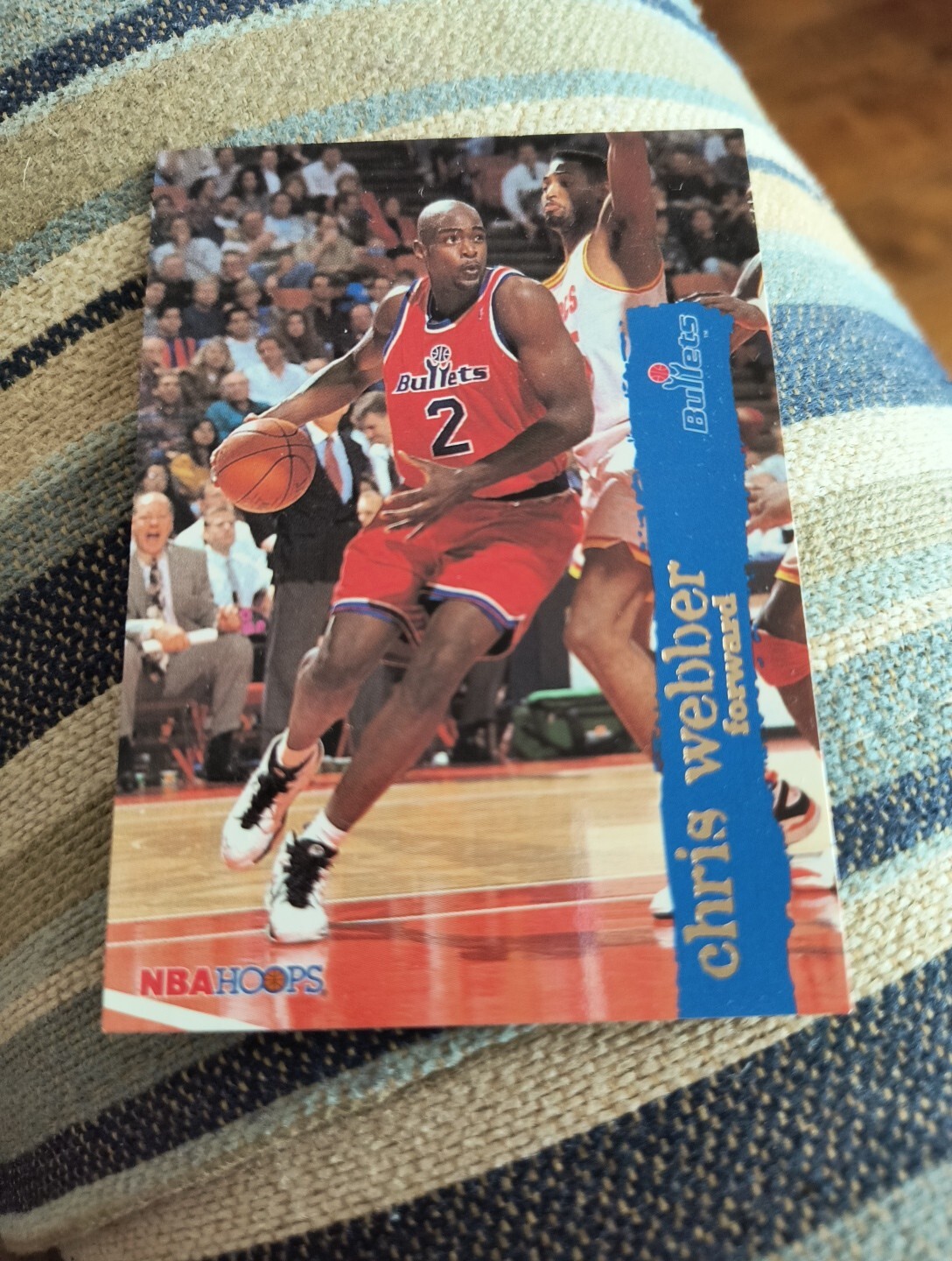 CHRIS WEBBER 1995-96 NBA HOOPS #170 FREE SHIPPING 