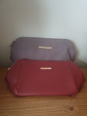 Lookfantastic and Beauty Expert  Large Makeup/Wash Beauty Bags With Zip.  New