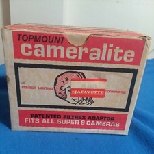 Vintage Acme Lite Top mount Cameralite light Super 8 model 91 DWA - TESTED